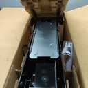 CHAMBERLAIN RJO101MC Ultra-Quiet Wall Mounted with Battery Backup and LED Lighting Garage Door Opener, 36 pounds, Black