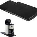 HauSun Handy Sliding tray Sliding Tray Mat for Coffee Maker,Kitchen Appliance Moving Caddy,Countertop Stoage for Air Fryer, Blender, Stand Mixer,Food Processors,1 set