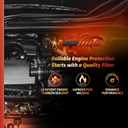 EPAuto GP450 (CA11450) Engine Air Filter, Replacement for Nissan Altima L4 Sedan (20132018)  Rigid Panel Air Intake Filter for 2.5L 4-Cylinder Engine