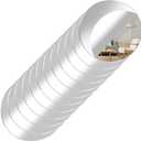 12 Pack Acrylic Round Mirror, 4 Inch Non Glass Round Mirror Plate Self Adhesive Mirrors Stickers, Acrylic Plate Circle-Mirrors Trays for Wedding Table Center DIY Crafts Home Wall Candle Decor