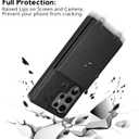 Vofolen for Samsung Galaxy S25 Ultra Case with Card Holder Crossbody Lanyard Strap Leather Wallet Case with Magnetic Clasp Kickstand Heavy Duty Protective Flip Cover for Galaxy S25 Ultra for Women