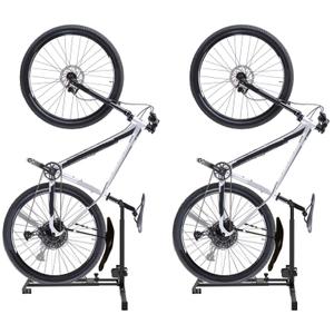 Foozet Bike Stand,Vertical Bike Rack Garage,Space-Saving Rack with Adjustable for Garage & Apartment, Bike Storage for Indoor Storage (1 pack)