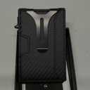 Wallet for MenSlim Minimalist Wallet with Money Clip  ID Window, RFID Blocking Pop-Up Credit Card HolderSmart Auminum Mens Wallet Holds 9-13 Cards, Front Pocket Bifold (Magnetic Closure, Gift Box) (Carbon Fiber)