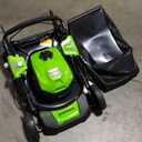 Greenworks 40V 21" Brushless Cordless (Self-Propelled) Lawn Mower (75+ Compatible Tools), 5.0Ah Battery and Charger Included