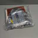 MSDC Beanies Women 3 Pack, Winter Hats for Women Men Fleece Lined Warm for Cold Weather, Beanie for Women Fashion Skull Cap (Black+Gray+Dark Orange)