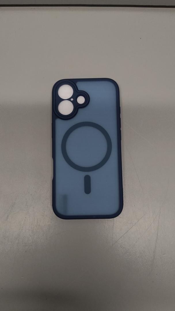 Cufelf Magnetic for iPhone 17 Case(Compatible with Magsafe) Full Camera Protection,2+Full Coverage Screen Protector,Translucent Matte,Military Drop Protection Phone Case,6.3", Blue