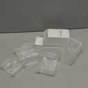 2 Sets Acrylic Display Risers(3",4",5") Clear Product Stand,Cupcakes Holder Dessert Transparent Showcase Stands, Candy Bar Risers, Lifts for Figures