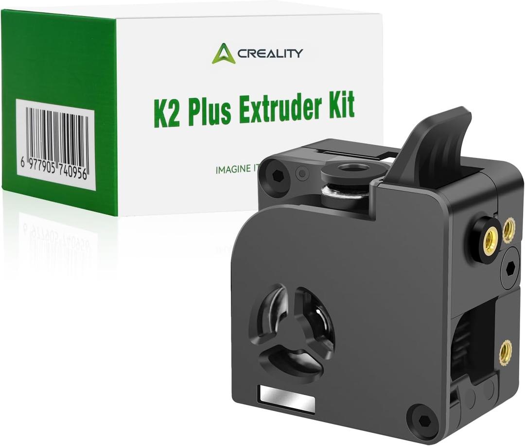 Creality K2 Plus Extruder Kit, Original 3D Printer Extruder Part, K2/ K2 Pro Combo Dual Gears Extrusion Kit with Filament Break Sensor, 6.25:1 Reduction Ratio, Force Up to 80N for Filament Smooth Feed