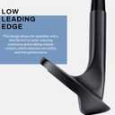 PGF Golf Mustang Forged High Toe Golf Sand Wedge Set for Men[52 Degree/RH/Black]