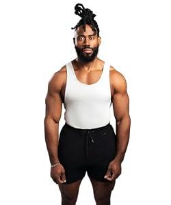 Ekkovision Beaters, Men's Tank Tops, Cotton Spandex Blend Tanks for Men, Comfortable, Durable Ribbed Fabric, L