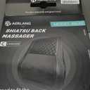 AERLANG Cordless Neck and Back Massager with Heat, 3D Shiatsu Kneading Pillow, 4 Massage Nodes & Bi-Directional Deep Tissue Massage for Neck/Shoulders/Back, Ideal Gift for Women & Men (Black)