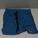 Surenow Mens Running Gym Shorts 3 Inch Breathable Lightweight Athletic Sport Shorts Training Workout Shorts with Pockets (Small, Blue)