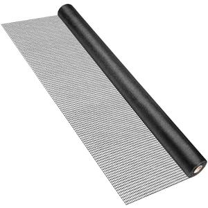 Ouskr Replacement Window Screens Roll, 36 inch x 100 feet Durable Window Screen Mesh for Patio Porch Door Windows, DIY Adjustable Fiberglass Window Screen Repair Kit Sliding Net Pet, Black