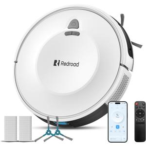 Robot Vacuums,10KPa Robotic Vacuum Cleaner with Mapping, Lidar Navigation&Obstacle Avoidance,150mins Robot Vacuum with App/Alexa/Remote, Tangle-Free Pet Hair, Self-Charging for Hard Floor/Carpet