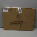 12"x16" Clear Acrylic Serving Tray with Golden Handles, Sturdy Huge Capacity Acrylic Tray for Coffee, Juice, Kitchen and Desk Organizer, Storage Tray (12"x16")