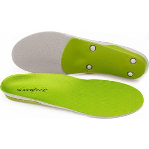 Superfeet All-Purpose Support High Arch Insoles (Green) - Trim-To-Fit Orthotic Shoe Inserts - Professional Grade - Men 13.5-15