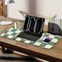 Galdas Gaming Mouse Pad XXL XL Large Long Extended Big Mousepad Non-Slip Rubber Keyboard Mouse Pad with Stitched Edges for Laptop Home Office (35.43x15.75x0.08 Inch)