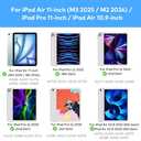 Keyboard Case for iPad Air 11-inch (M3 2025 / M2 2024) & iPad Pro 11 inch(1st/2nd/3rd/4th Generation)  Magic-Style Magnetic Keyboard Case with Multi-Touch Trackpad for 10.9 iPad Air 4th/5th Gen.
