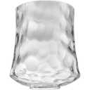 Aspen Creative 23530-63-1, Clear Hammered Glass Shade for Lighting Fixture/Vanity Light/Wall Light/Pendant, Size: 4-1/2" D x 5-3/8" H, 1 Pack