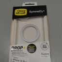 OtterBox iPhone 15 Plus and iPhone 14 Plus Symmetry Series Clear Case - Stardust (Clear/Silver), Snaps to MagSafe, Ultra-Sleek, Raised Edges Protect Camera & Screen