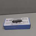 LXTNFU Computer Speakers for Desktop Monitor, Single Speakers for Desktop PC, Laptop Speaker with Loud Sound, Volume Control Easily Clamps to Monitors(USB-C to USB Adapter Included) (Black)