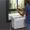 Profile PHNT10CC Clearview Air Conditioner 10,300, Inverter Technology, Ultra Quiet, Medium Rooms up to 450 Sq. FT, Full Window View with Easy Installation, Energy-Efficient Cooling, 10300 BTU, White