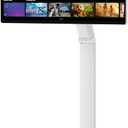 LG Smart Monitor Swing 32U889SA-W 32-Inch 4K UHD (3840x2160) IPS Touchscreen on a Fully Adjustable Wheeled Base HDR10, webOS, Built-in Speaker, HDMI, USB Type-C, Tilt/Height/Swivel/Pivot Stand, White