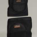 HUEGLO Dance Knee Pads for Volleyball,Soft Sponge Knee Pads for Men Women Kids Knees Protective,Knee Support for Avoid Floor Burns & Bruising,1Pair,Large (Black)