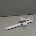 T3 SinglePass Curl X Extra-Long Barrel 1", 1.25", 1.5" Curling Iron with 9 Heat Settings and Ceramic Barrel for Fast Styling and Lasting Results on All Hair Types (White/Rose Gold)