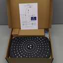 Veken 11.8" Rain Shower Head with Handheld, High Pressure Handheld Shower with Multi Spray Modes, Rainfall Combo with Metal Extension Arm, Detachable Dual Showerhead, Bathroom Decor, Chrome Silver