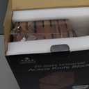 ENOKING Knife Block without Knives, Large Knife Holder- 25 Slots Acacia Wood Universal Knife Block, Butcher Block Countertop for Knife Storage Organizer