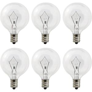 SeBion 25 Watt Wax Bulb,  6PCS