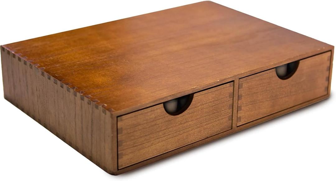 Coffee Pod Holder for K Cup, Wooden Coffee Pod Storage Drawer for Counter, Pod Drawer Organizer Under Brewer for K Cup, Compatible with Keurig Pod, Coffee Maker Machine Stand, 30 Pod Capacity