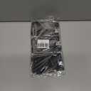 2 x BIAJIYA Card Holder for Back of Phone, Pouch Silicone Wallet Sleeve Pocket Stick-on ID Credit Card for All Smartphones (Black*5)