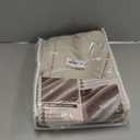 Unique Curtains 86 Inches Long for Living Room,Linen Farmhouse Modern Complete Blackout Custom Privacy Curtains for Windows Energy Efficient Closet Cover Pinch Pleated/Back Tab Birch Drapes 2 Panels (Natural)