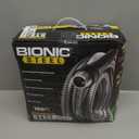 BIONIC STEEL 100 Ft Metal Garden Hose with Sprayer Nozzle, Non Kinking Designed Stainless Steel Heavy Duty Water Hose 100 Ft x 5/8 in. Flexible NON Expandable for Uninterrupted Water Flow, 500 PSI