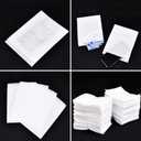 100 Pieces Cushion Foam Pouches for Dishes Foam Packing Pouches Sleeves for Fragile Items, Dishes, Mug, Cup, Glasses, Packing Supplies for Moving, Transportation and Storage (8x8 inches)