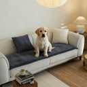 WRWWRW Couch Covers for 3 Cushion Couch Sofa Pet Friendly,Non-Slip Sofa Cover Washable