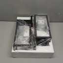 Large Size Outdoor Wall Light Fixtures, Exterior Lighting Fixtures Porch Sconces Wall Mounted, Waterproof Black Outdoor Wall Lanterns Lamps, Outside Lights for House Patio Front Door Entryway, 2-Pack