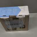 MELANNCO Floating Wall Square Cube Shelves for Bedroom, Living Room, Bathroom, Kitchen - Wood, Set of 3, Black