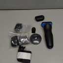 Braun Electric Shaver for Men, Series 5 5150cs, Wet & Dry Shave, Turbo Shaving Mode, Foil Shaver, with Beard Trimmer, Body Groomer and Charging Stand, Blue (11 Piece Set)