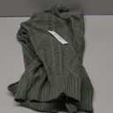 MixShe Shirts for Women Plus Size Fall Fashion Long Sleeve Tops Teacher Outfits Womens Clothes Cozy Sweaters Linen Clothing Dark Sage X-Large