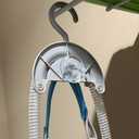 2 Pack CPAP Hose Hanger with Suction Cup Universal CPAP Hose Holder for 15mm & 19mm Tubing Wall Mounted CPAP Tube Holder for Drying, Organizing & Extending Hose LifeGrey