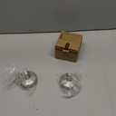 YOHOM Stainless Steel Vacuum Suction Cup Bathroom Shower Holders - Removable Towel Rack, Bathrobe and Loofah Hooks with Brushed Finish (Silver)