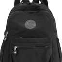 go-done MUKAITE 11L Mini fashion Backpack,Small Nylon Ladies backpacks,Women shopping Backpack(Small size) (Blk)