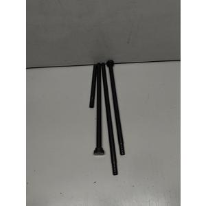 Black Curtain Rod 44x6 x5