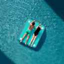 CALOBANA Inflatable Floating Dock with Detachable Ladder for Lake Pool