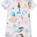 Burt's Bees Baby Unisex Baby Short Sleeve Pajamas, One-piece Sleeper Romper Pjs, Snug Fit for Infants 3 to 24 Months Baby and Toddler Sleepers (pack of 1)