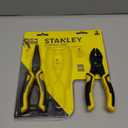 Stanley Hand Tools 84-056 3 Piece Heavy Duty Combination Pliers, Yellow