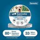 Seresto Small Dog Vet-Recommended Flea & Tick Treatment & Prevention Collar for Dogs Under 18 lbs. | 8 Months Protection
